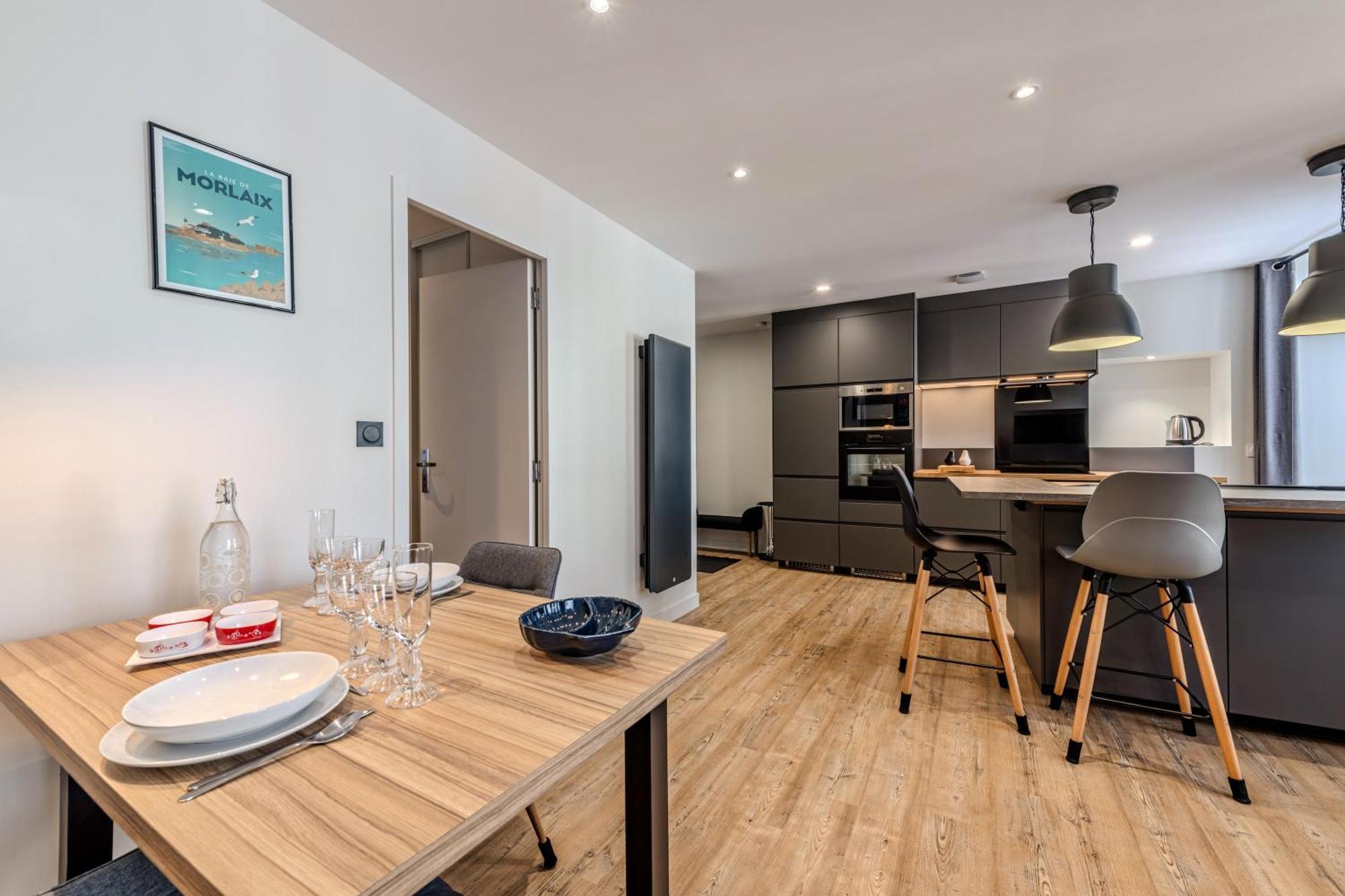 Appartement Du Theatre Morlaix Buitenkant foto