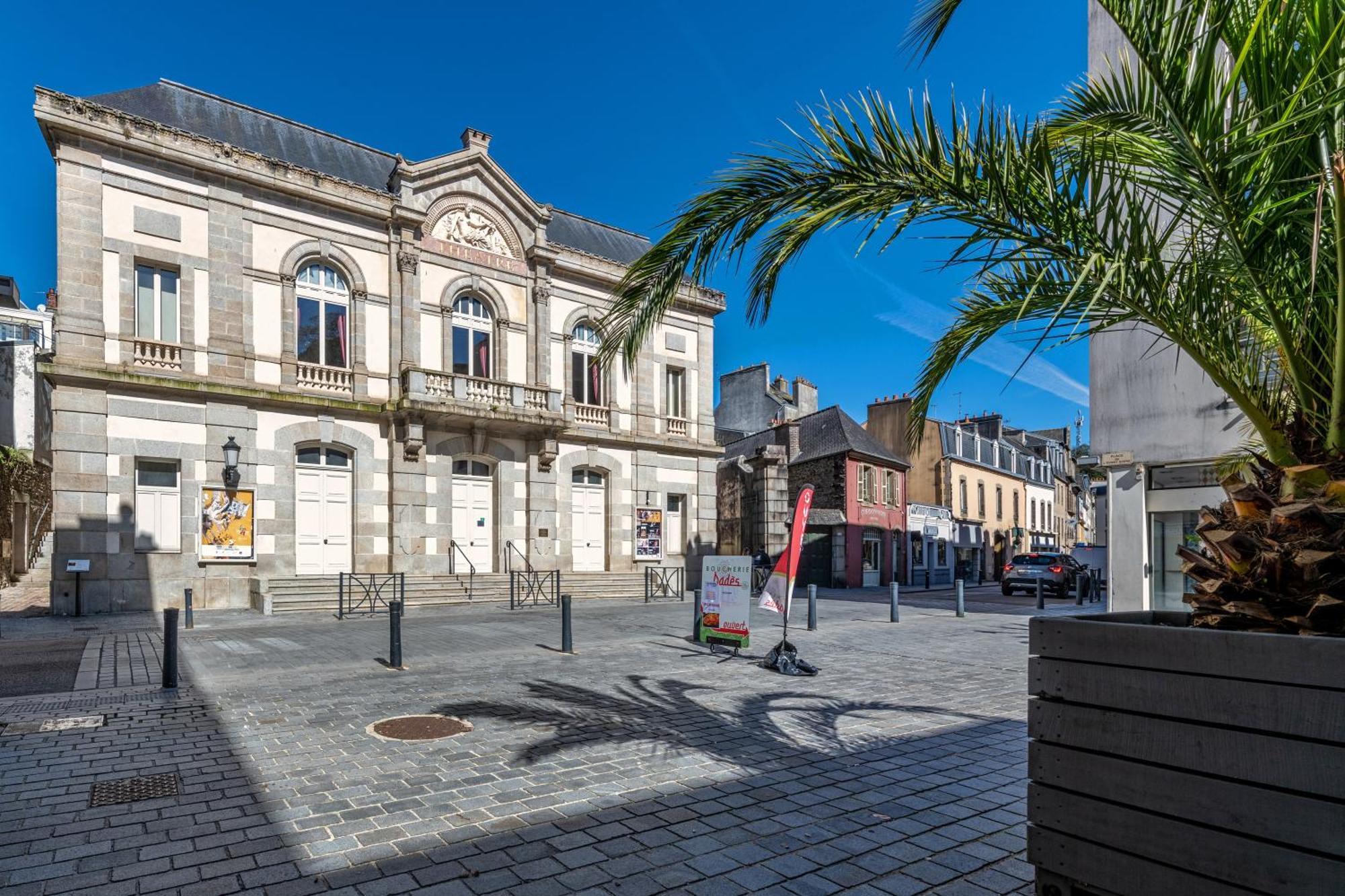 Appartement Du Theatre Morlaix Buitenkant foto