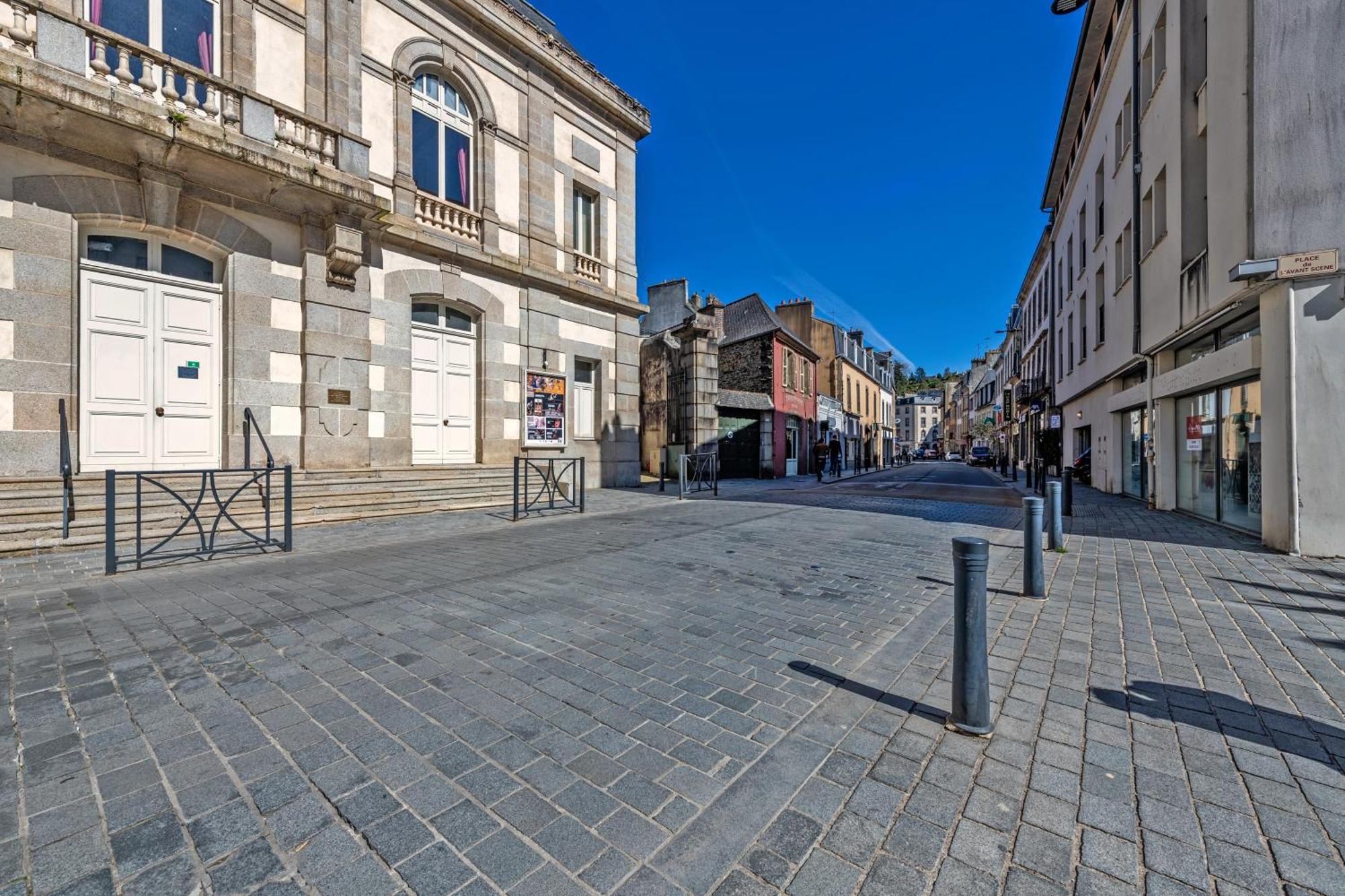 Appartement Du Theatre Morlaix Buitenkant foto